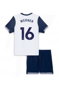 Tottenham Hotspur Timo Werner #16 Babytruitje Thuis tenue Kind 2024-25 Korte Mouw (+ Korte broeken)